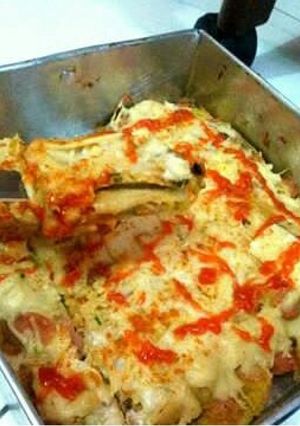Foto resep Martabak telur mozzarella..(simple)