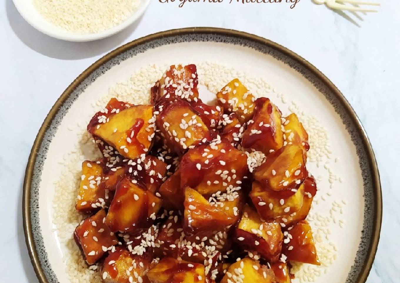 Goguma Mattang (Ubi Karamel ala Korea)