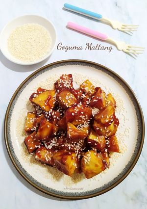 Foto resep Goguma Mattang (Ubi Karamel ala Korea)