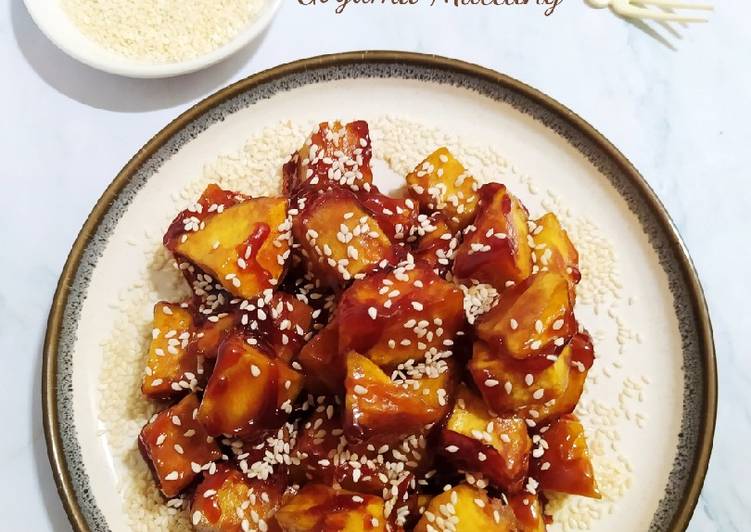 Goguma Mattang (Ubi Karamel ala Korea)