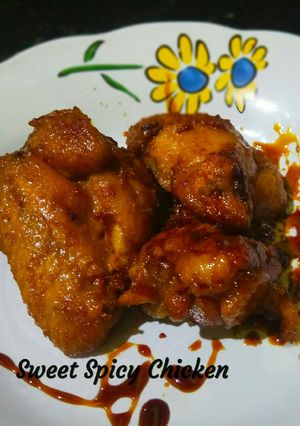 Foto resep Sweet Spicy Chicken