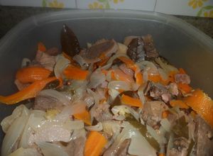 Una foto de Lengua en escabeche sencillo