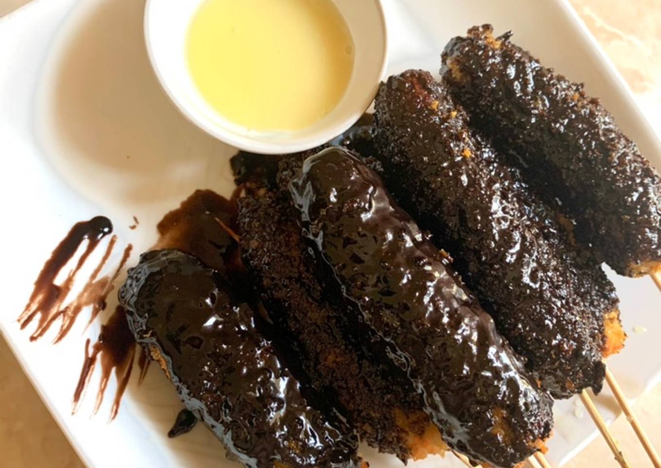 Sate Pisang ala Taichan Goreng