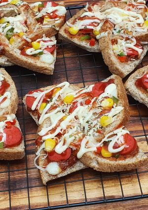 Foto resep Pizza Roti Tawar