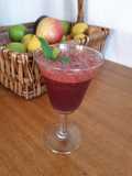 Smoothie de arándanos y frutilla 🇺🇾