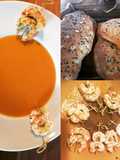 Rote Linsensuppe mit Karotten und Kokosmilch