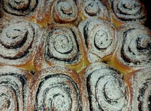 Kakaós csiga recept fotója