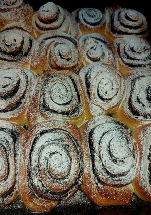 Kakaós csiga (darázsfészek) recept fotója