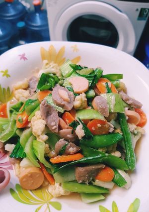 Foto resep Capcay sayur simple
