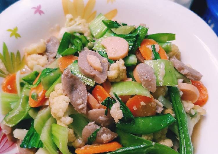 Capacay sayur simple