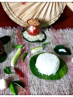 সাদা ভাত(plain rice recipe in bengali) রেসিপির প্রধান ছবি