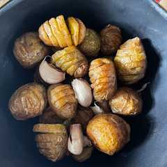 รูปของ Mini Hasselback Potatoes