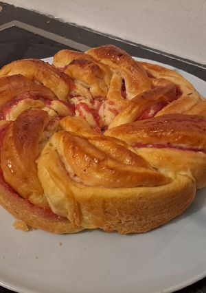 Une photo de Couronne de Noël cranberries