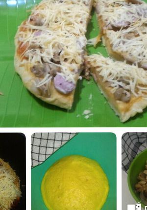 Foto resep Pizza ricecooker