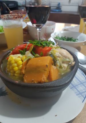 Una foto de Cazuela de pechuga de pollo