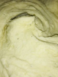 Una foto de Puré de papas vegano