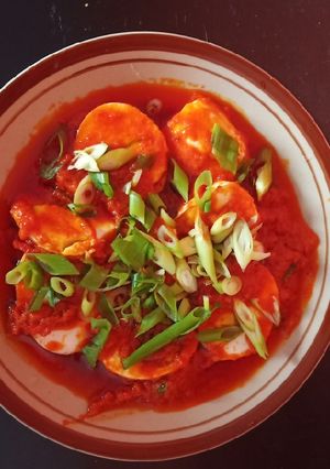 Foto resep Telur Asin Pedas