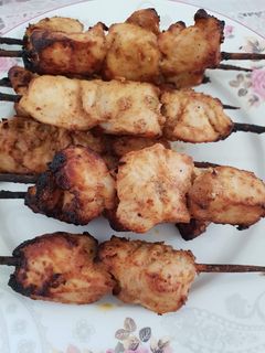 صورة لوصفة شيش طاووق بيتي