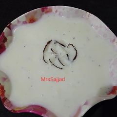A picture of Sooji Coconut Kheer.
