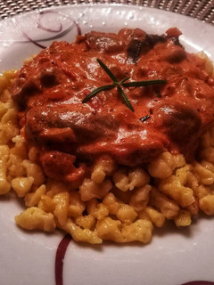 Illatos gombapörkölt recept fotója