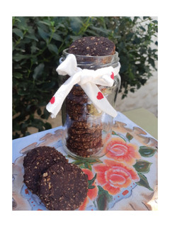 Una foto de Galletitas /Tapitas de Avena y Cacao