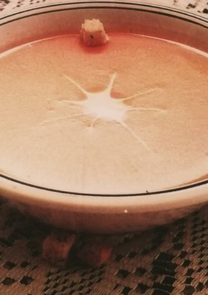 Una foto de Crema de zanahoria