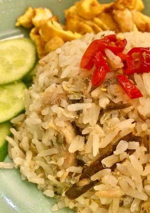 รูปของ ข้าวแมว(ข้าวคลุกปลาทู)