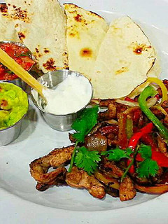 Una foto de Mis fajitas de res!