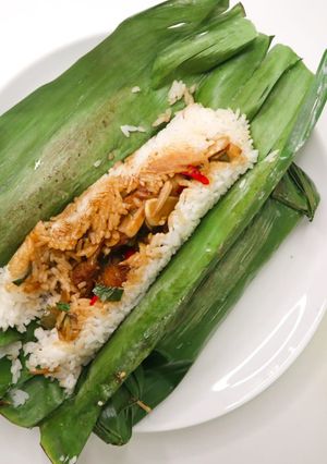 Foto resep Nasi Bakar Ikan Jambal
