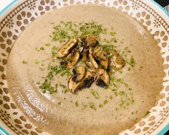 Ultimate, Prepare Creamy Mushroom Soup without Cream Delicious Steady