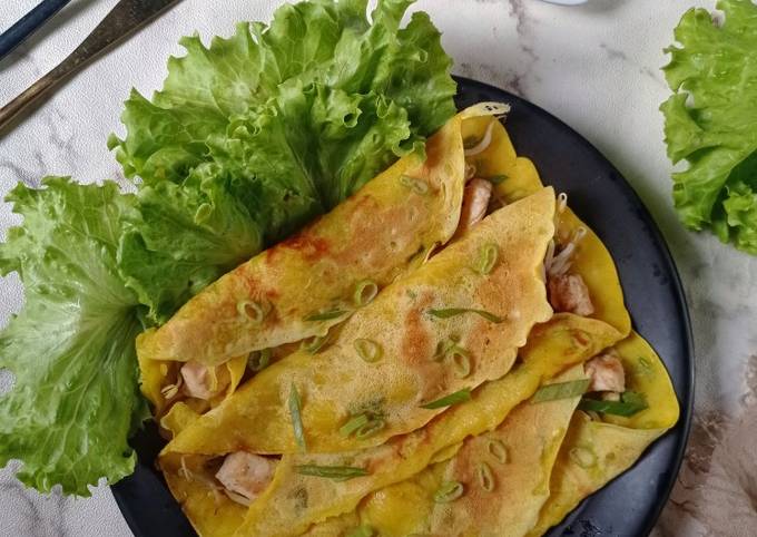 Resep Banh xeo (Vietnam crepes) oleh Mama Queen - Cookpad