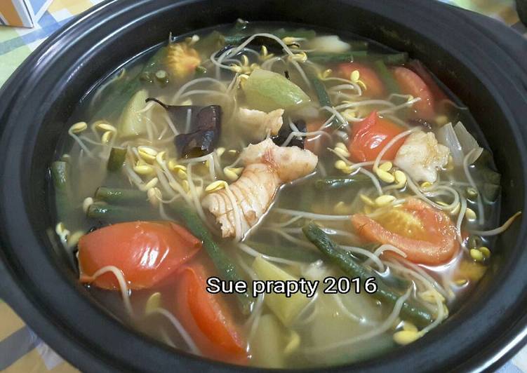 Bahan meracik Sayur Asam Bening yang Bikin Ngiler