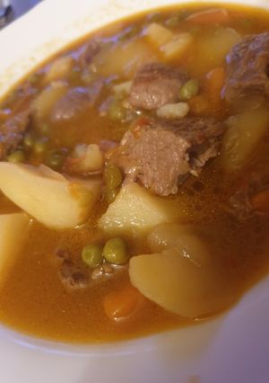 Una foto de Carne guisada en salsa