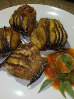 Foto resep Ikan gabus goreng sederhana + sambal terasi mentah