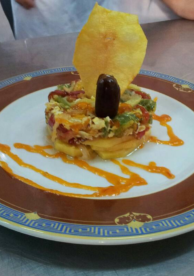 Una foto de Tartar de Revuelto 