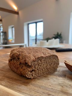 Villámgyors teljes kiőrlésű kenyér recept fotója