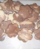 Galletitas de vainilla y chocolate