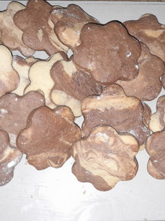 Una foto de Galletitas de vainilla y chocolate