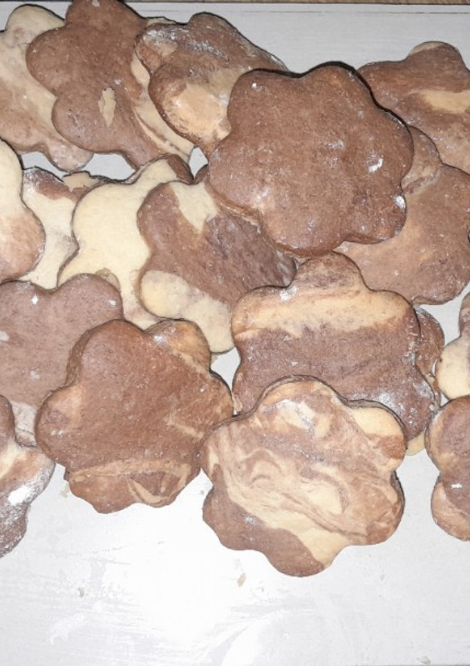 Una foto de Galletitas de vainilla y chocolate