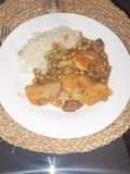 Estofado de carne entera y papas