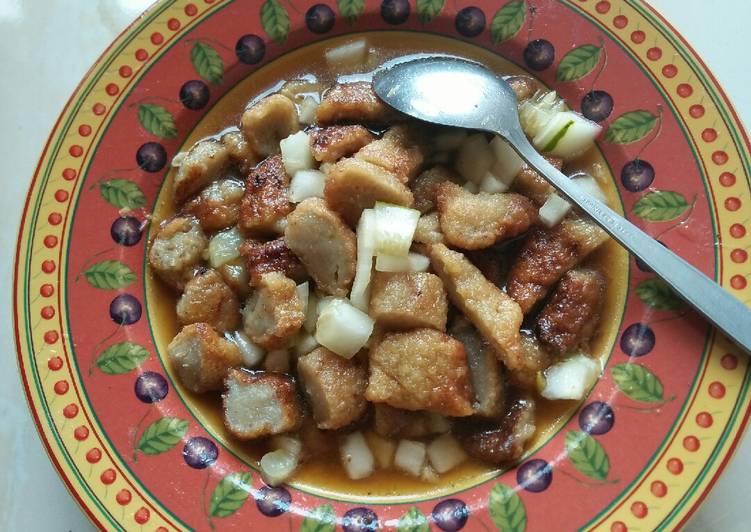 Bumbu Menyiapkan Empek- empek baby tuna Lezat