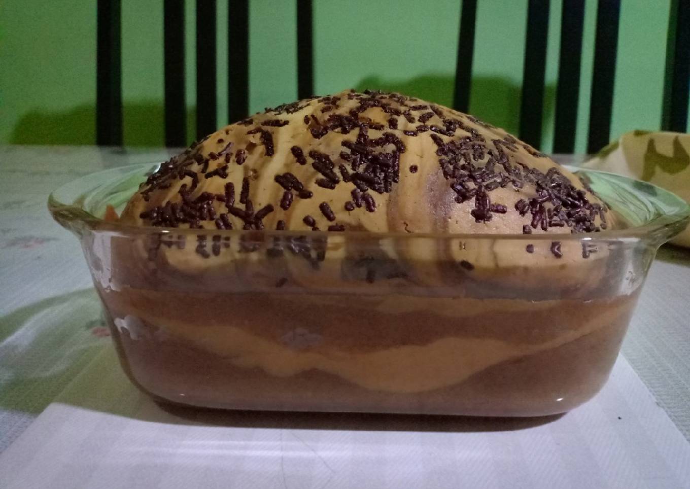 Marmer cake bolu Jadul enak tabur mesis