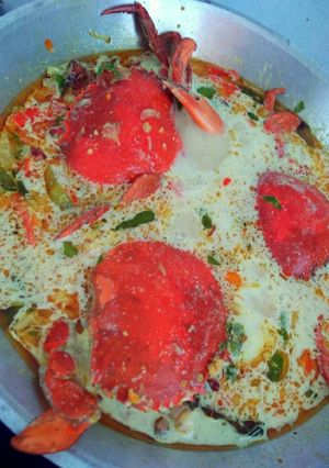 Foto resep Kepiting kuah kare