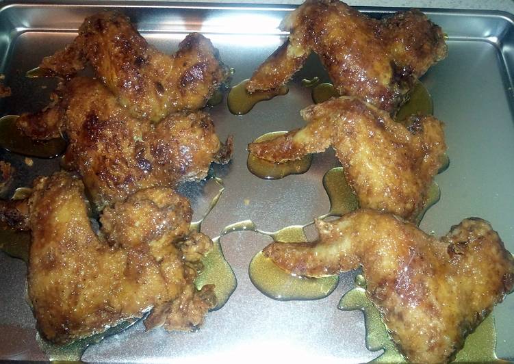 Simple Way to Make Super Quick Homemade Honey Fried Chicken Wings