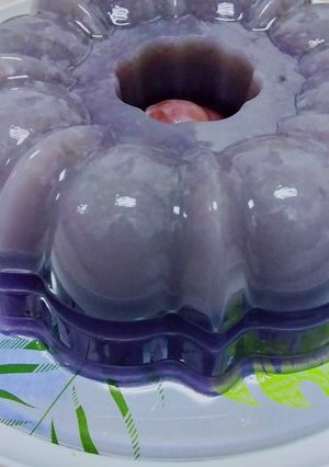 Foto resep Puding ubi ungu