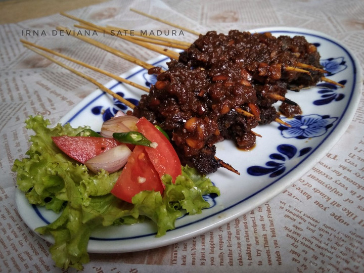 Cara Gampang Menyiapkan Sate daging qurban yang Menggugah Selera