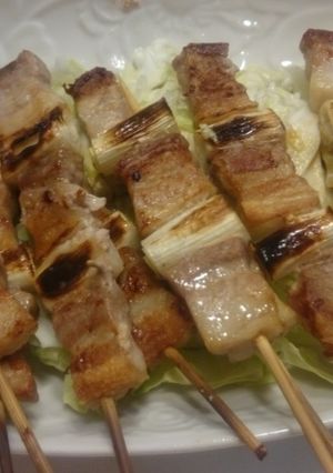 A picture of Quick & Easy Yakitori Using a Fish Grill.