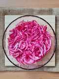 Cebolla morada encurtida 💜 solo dos ingredientes 💜