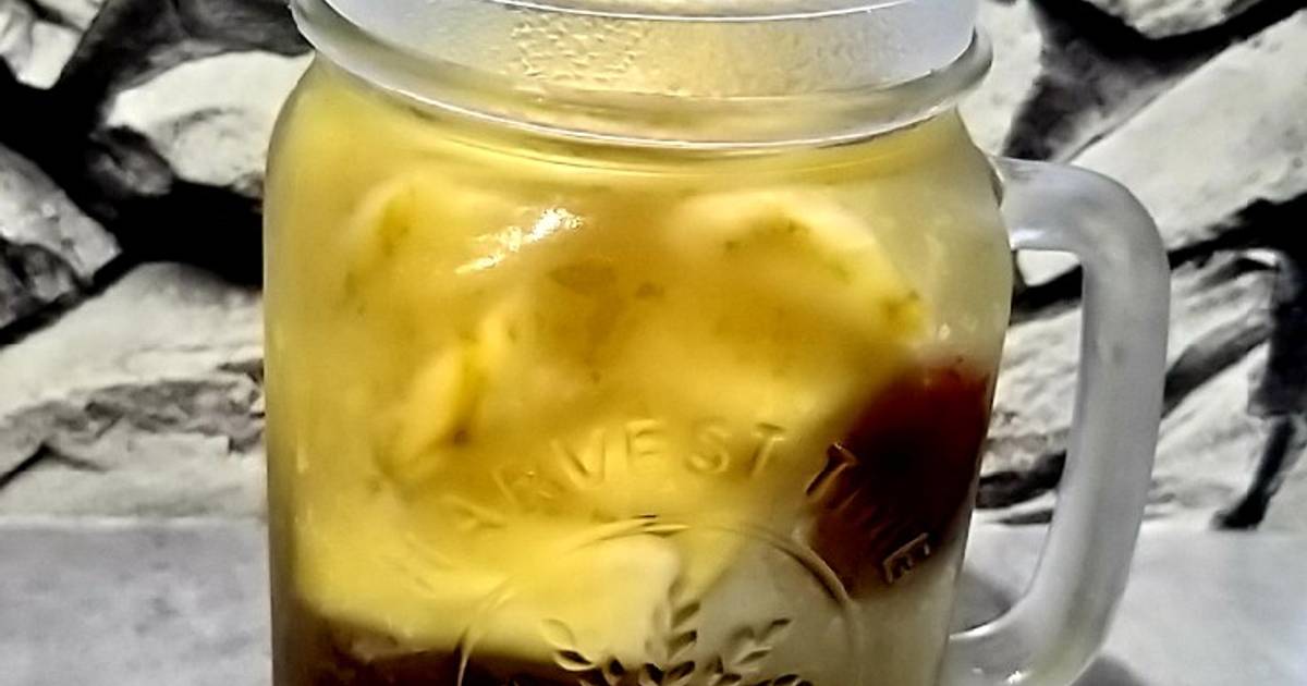 Resep Infused water nanas kurma oleh Roro Woelan Cookpad