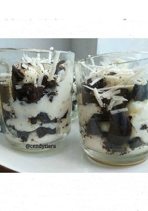 Foto resep Oreo cheesecake rumahan